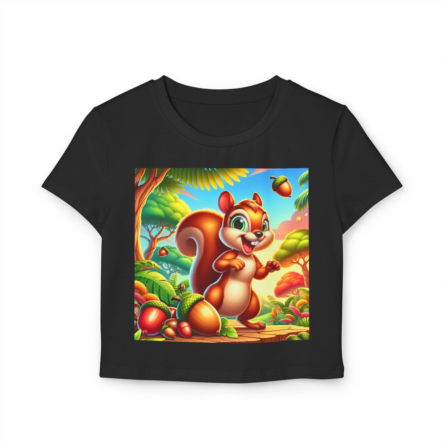 Nutty Squirrel Squad Organic Tee - MeMe