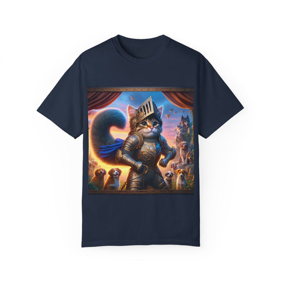 Epic Cat Knight Tee in Dog's World - MeMe