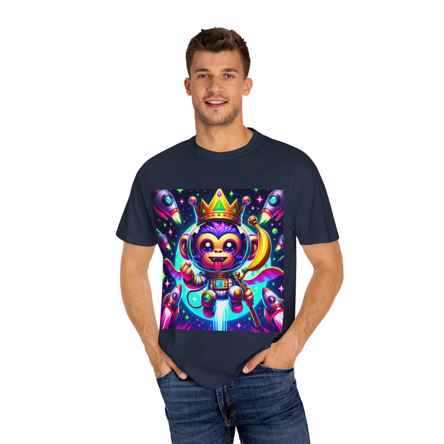 Meme Lord Monkey Cosmic T-Shirt - MeMe