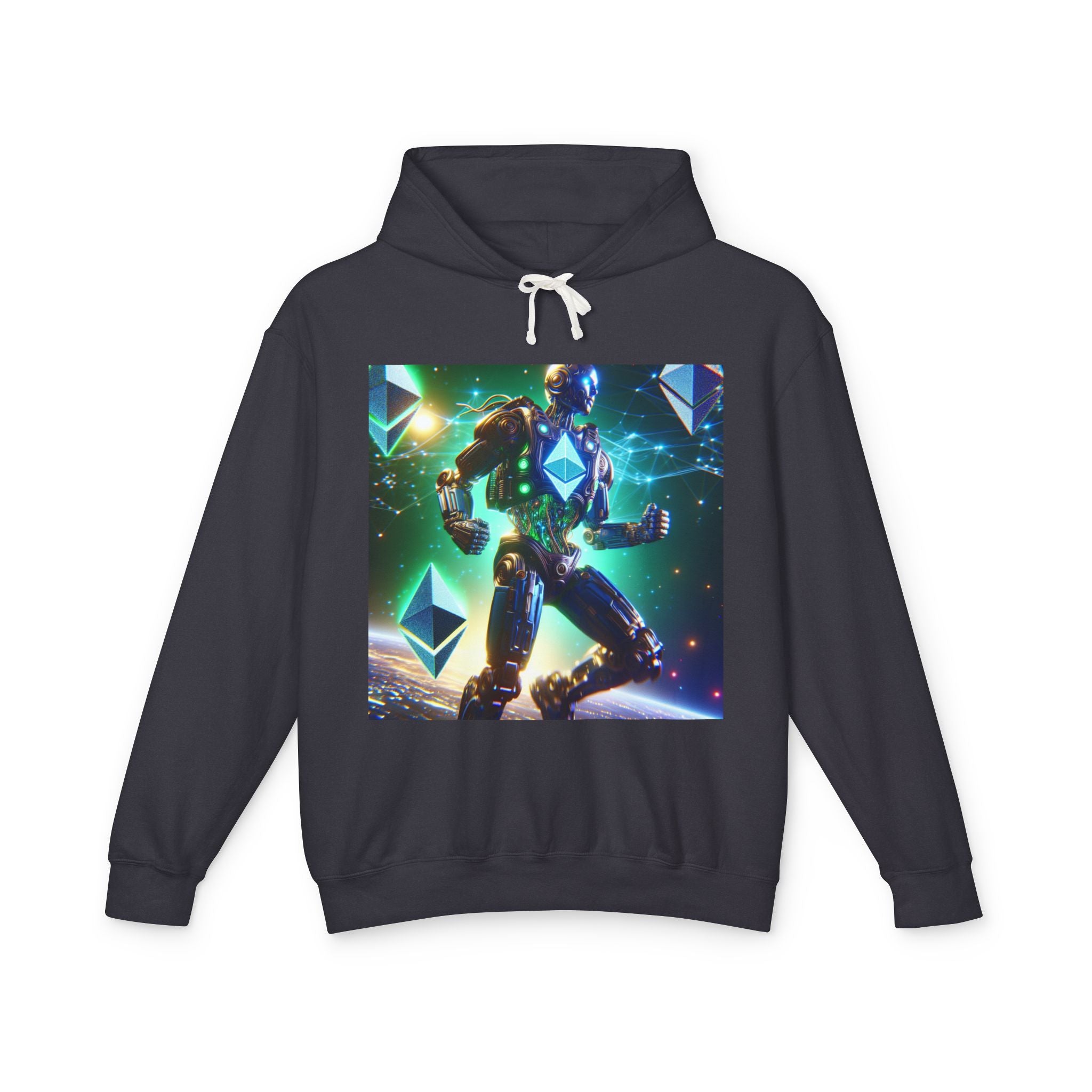 Cosmic Neiro Robot Hoodie: Ethereum Explorer - MeMe