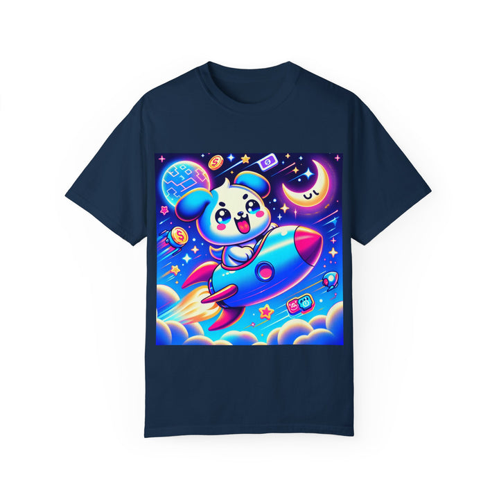 BabyDoge Rocket Ride Tee - To the Moon! - MeMe