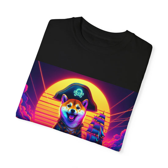 Bonk Hound Pirate Tee: Sail the Meme Seas - MeMe