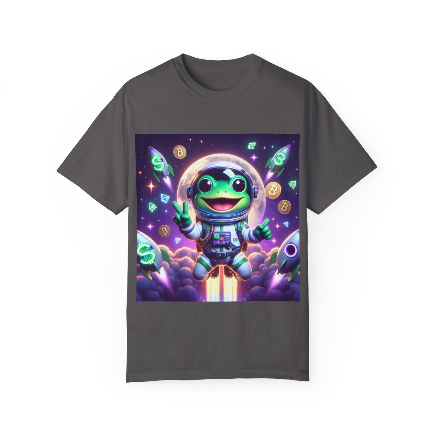 Pepe Astronaut Tee - Meme Revolution Ready - MeMe