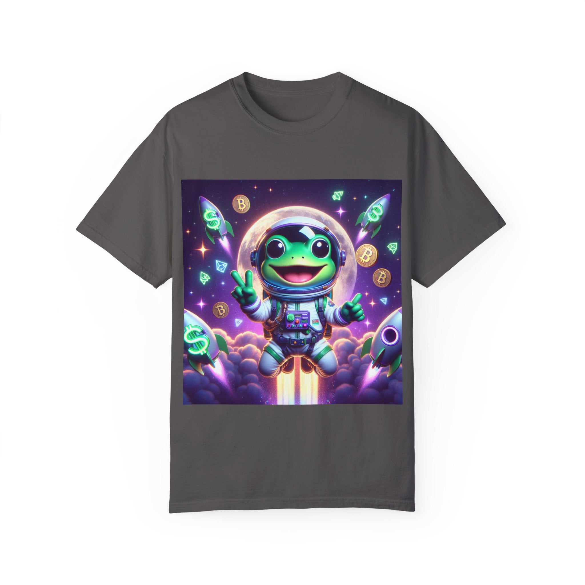 Pepe Astronaut Tee - Meme Revolution Ready - MeMe