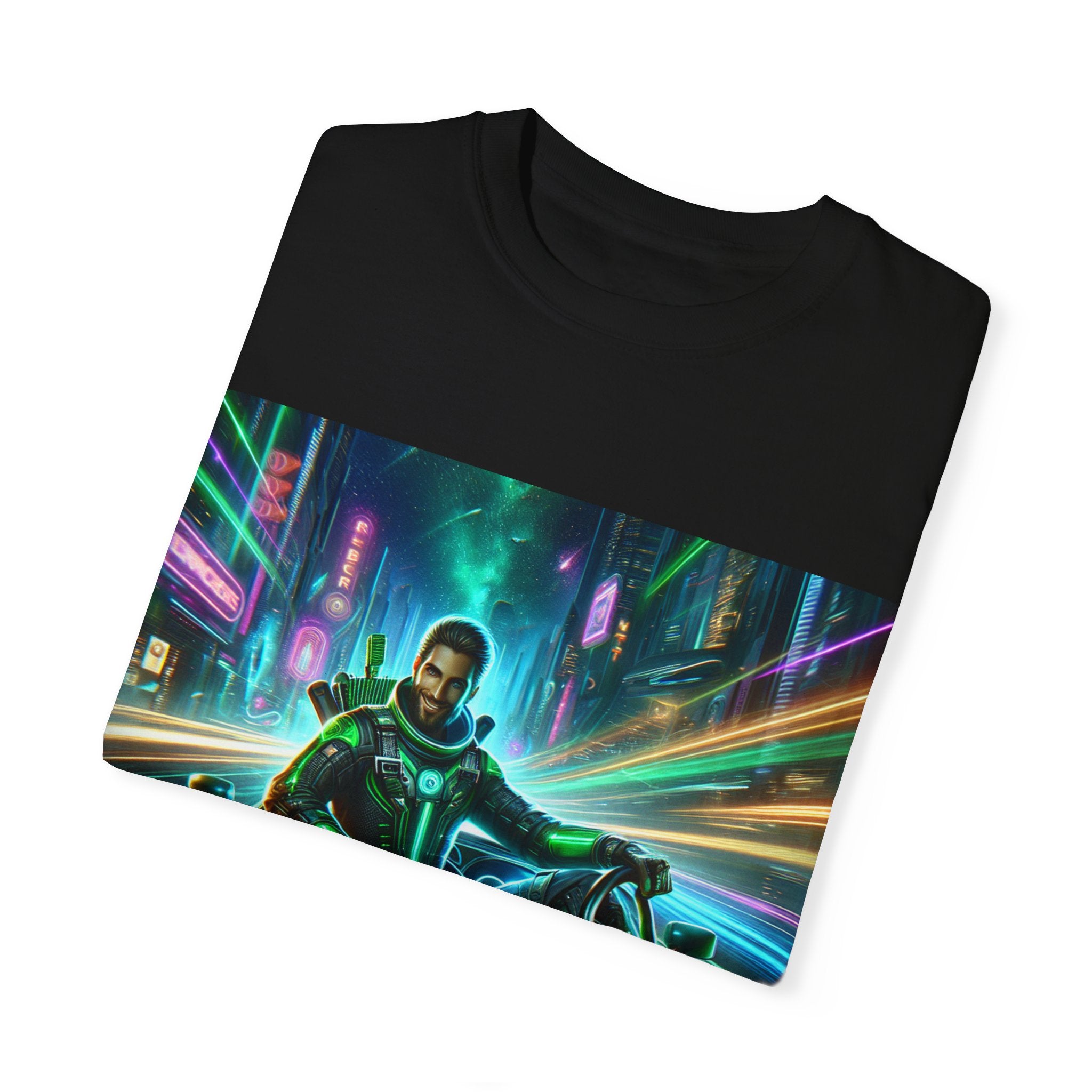 Turbo Guy Neon Racing Tee - MeMe