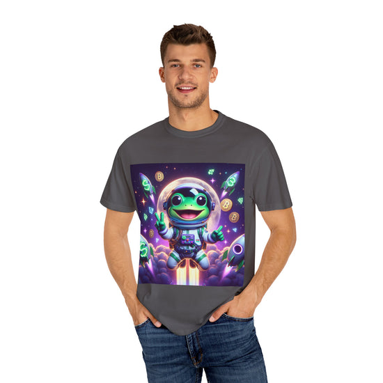 Pepe Astronaut Tee - Meme Revolution Ready - MeMe