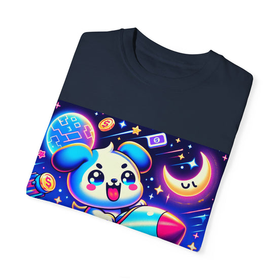 BabyDoge Rocket Ride Tee - To the Moon! - MeMe