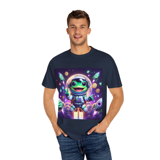 Pepe Astronaut Tee - Meme Revolution Ready - MeMe