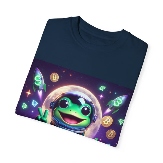 Pepe Astronaut Tee - Meme Revolution Ready - MeMe