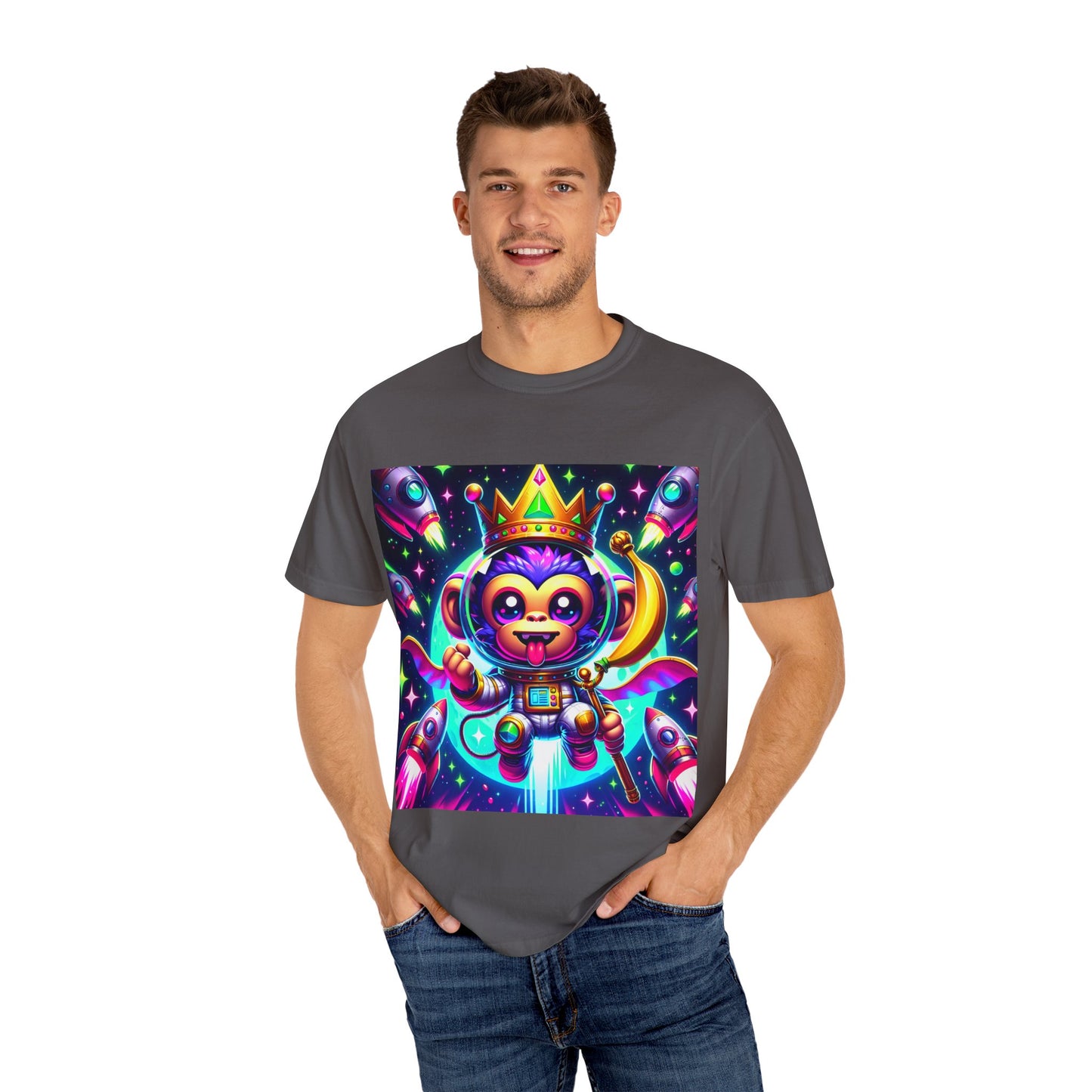 Meme Lord Monkey Cosmic T-Shirt - MeMe