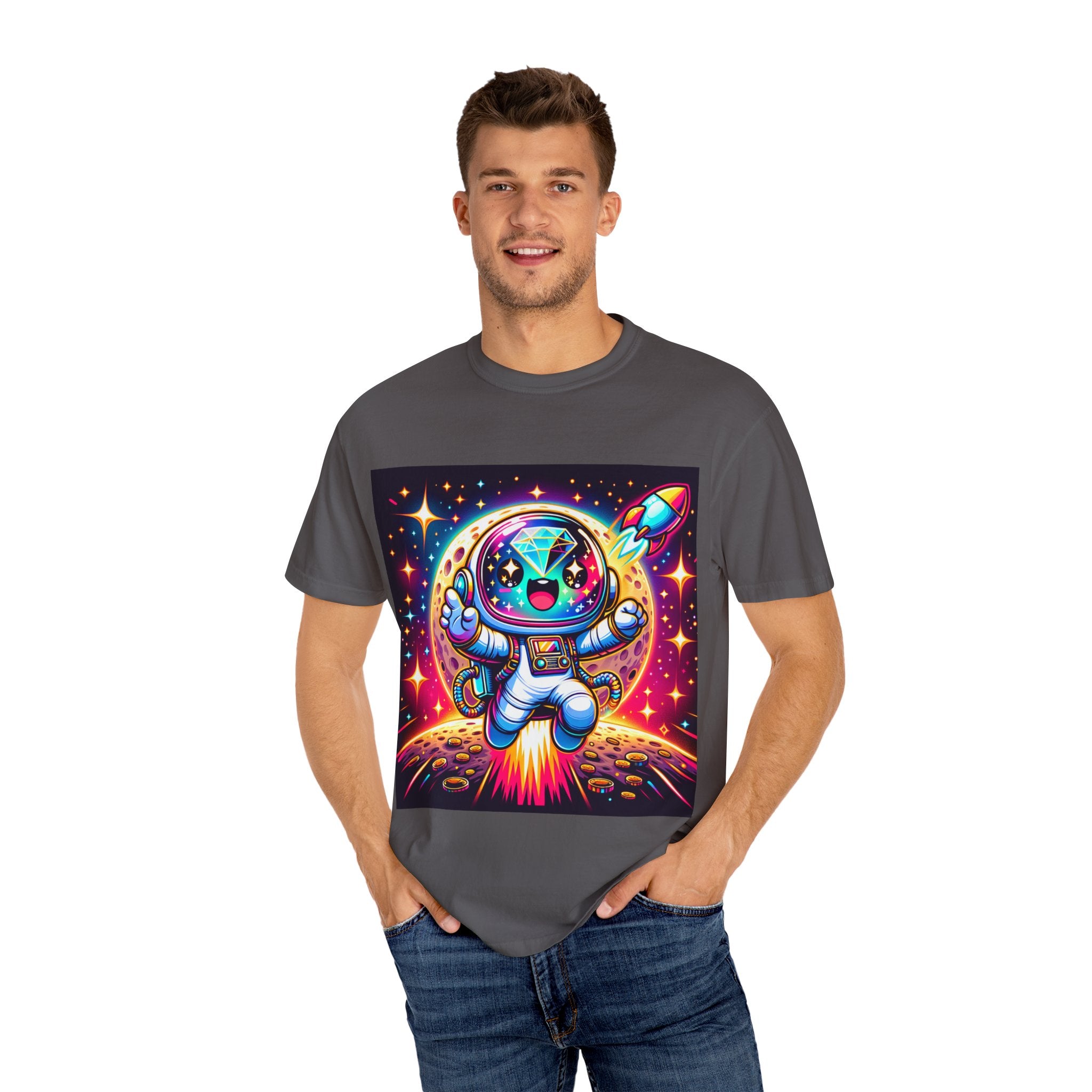 DEGEN Astronaut T-Shirt: To The Moon! - MeMe