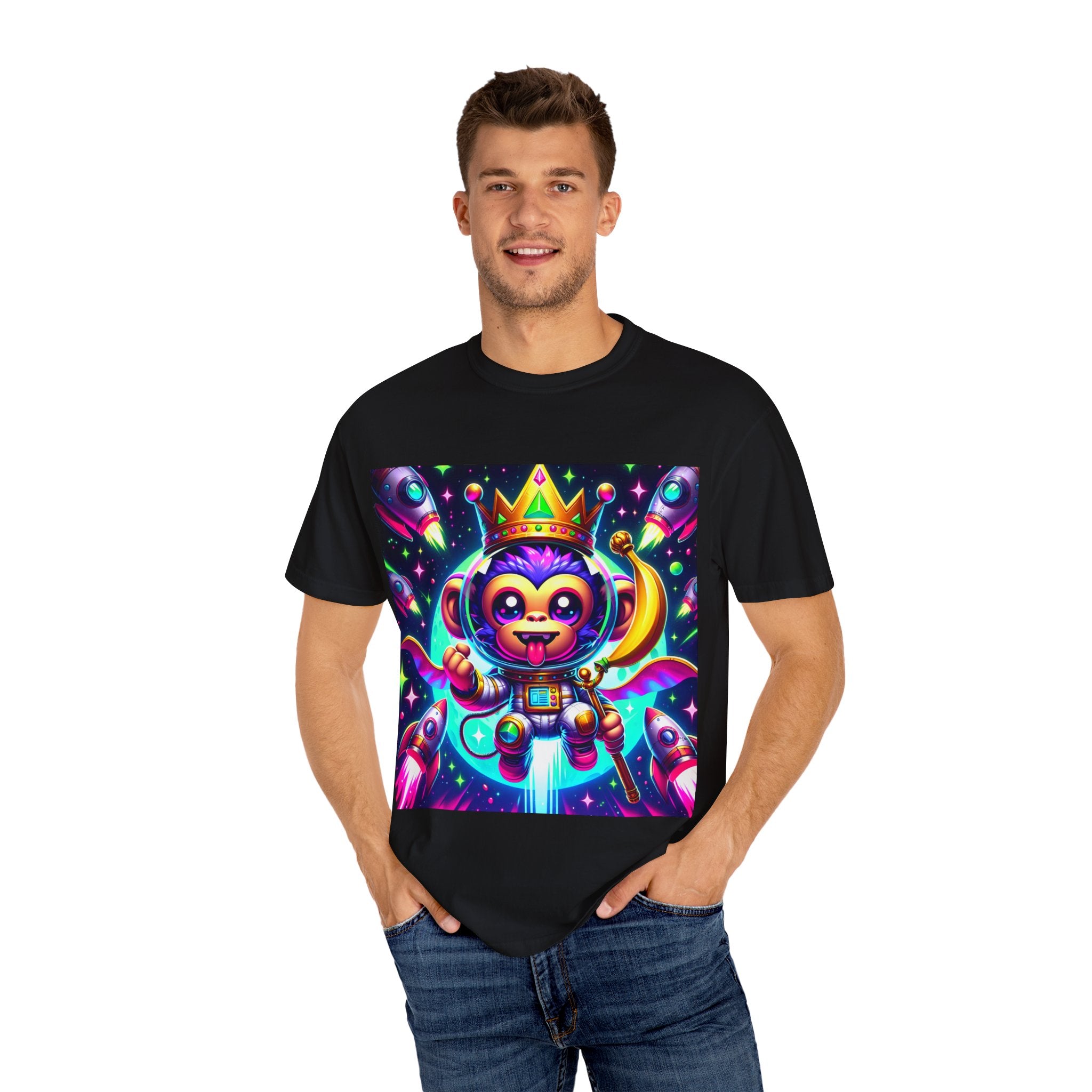 Meme Lord Monkey Cosmic T-Shirt - MeMe