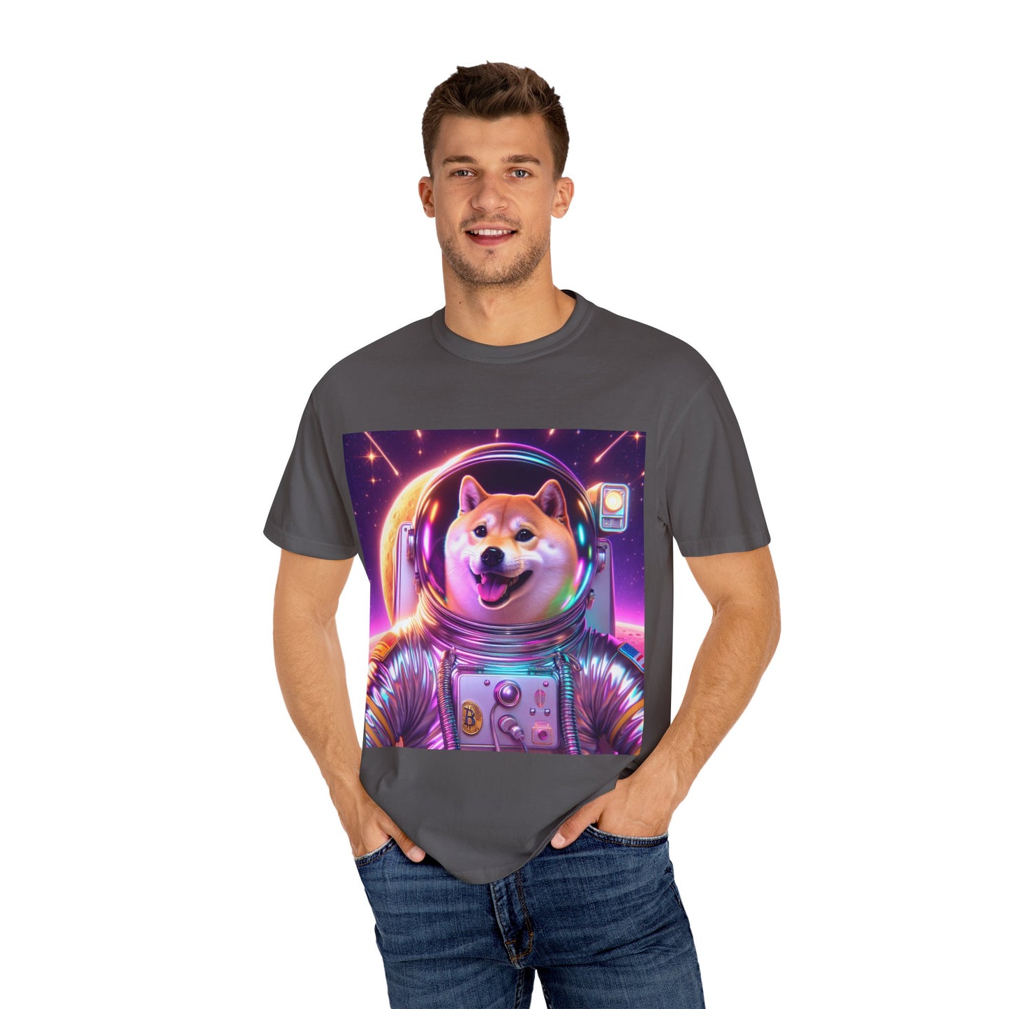 Doge Astronaut Tee - To the Moon - MeMe