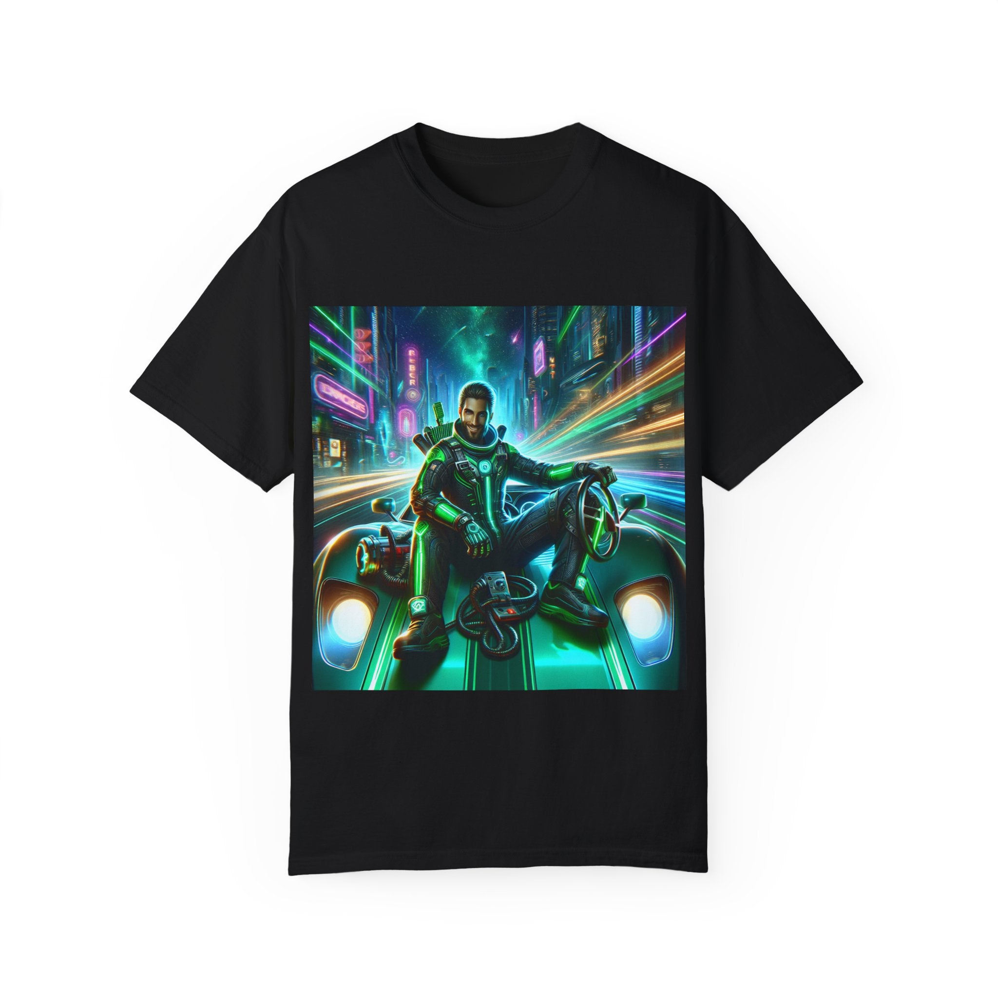 Turbo Guy Neon Racing Tee - MeMe