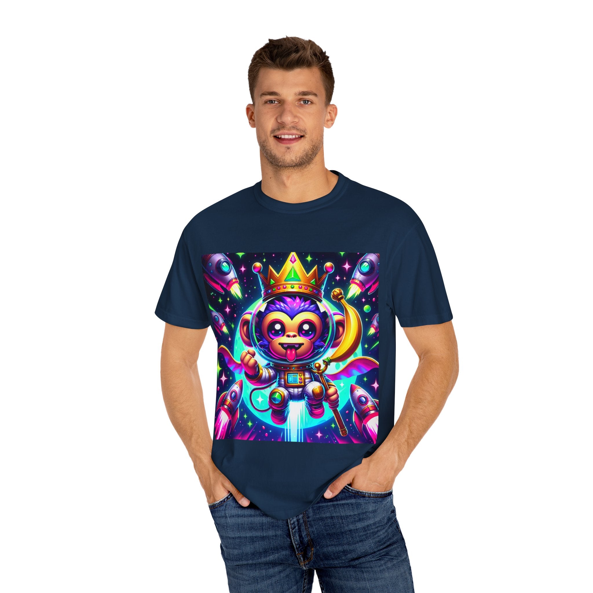 Meme Lord Monkey Cosmic T-Shirt - MeMe