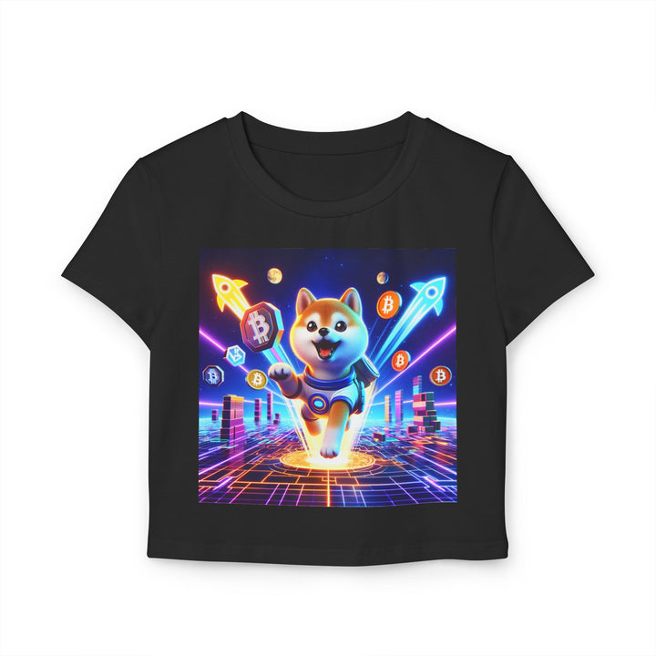 BONK Doge Shiba Space Voyage Tee - MeMe