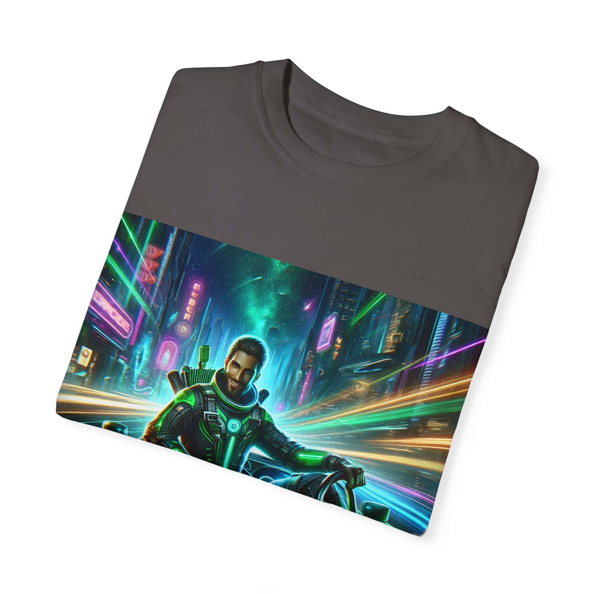 Turbo Guy Neon Racing Tee - MeMe