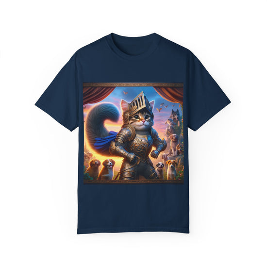 Epic Cat Knight Tee in Dog's World - MeMe