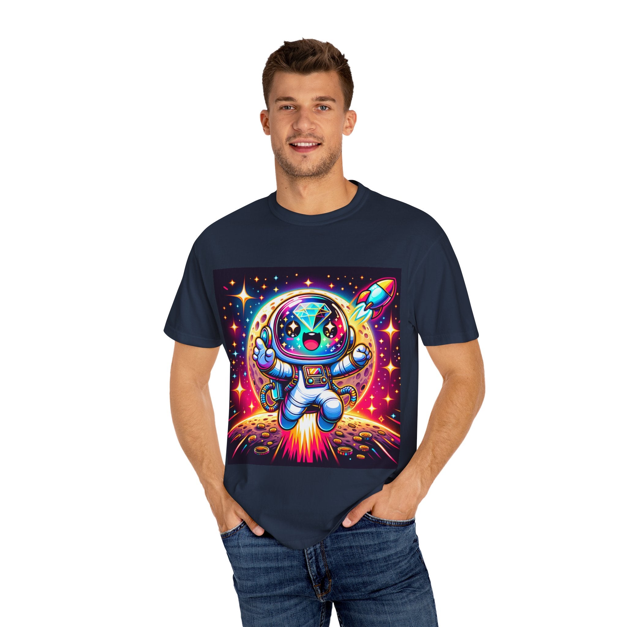 DEGEN Astronaut T-Shirt: To The Moon! - MeMe